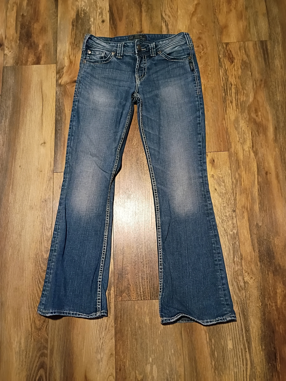 Silver Jeans Women's Medium Blue Flare Jeans